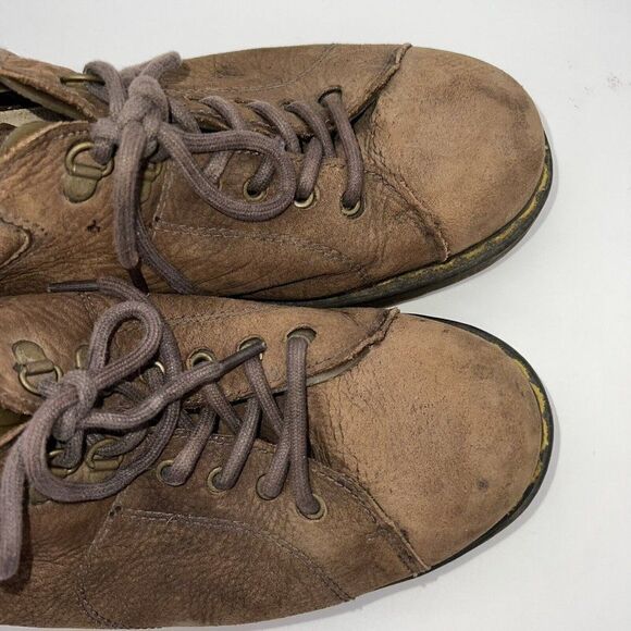 Dr. Marten's Cornell Men's US Size 13 Brown Oxford Work Reinforced Eyelets Shoes - Picture 2 of 6